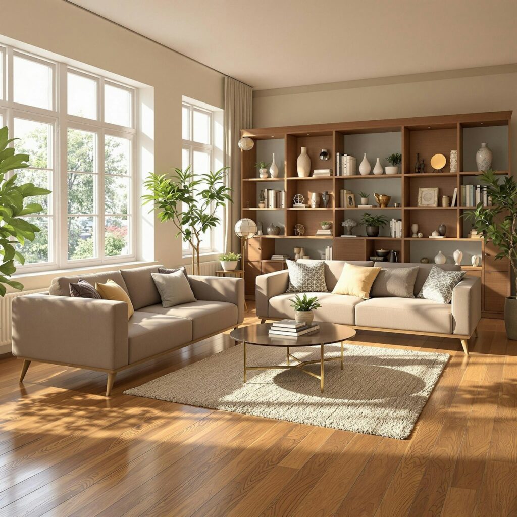 Modern Cozy Living Room