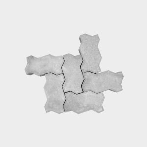 Z shaped pavers
